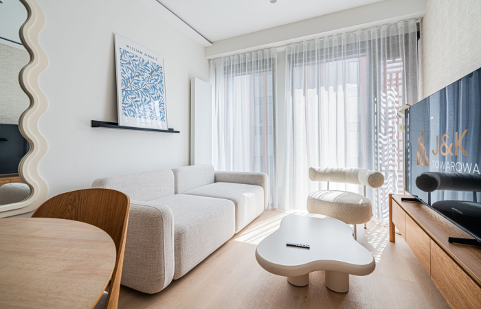 Apartament typu Suite z jedną sypialnią na 9.piętrze