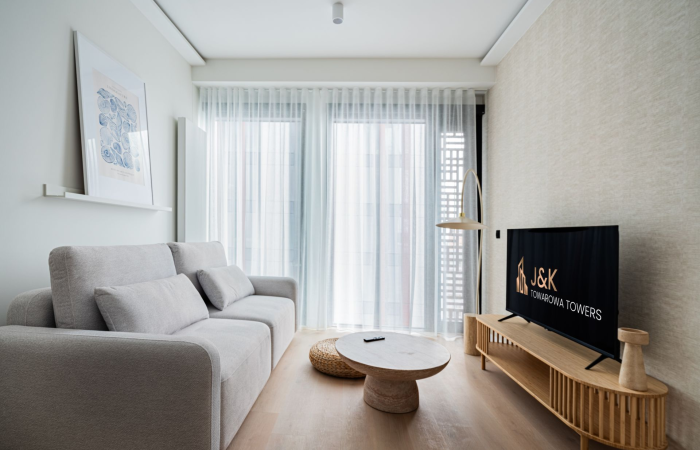 Apartament typu Suite z jedną sypialnią na 11.piętrze