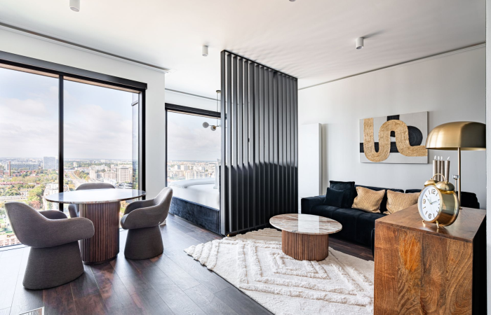 Studio typu Deluxe na 27 piętrze