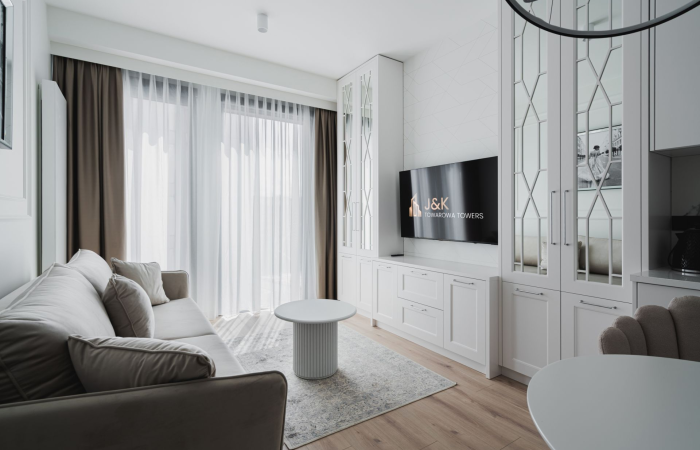 Apartament typu Classic z jedną sypialnią i łóżkiem typu king-size na 7. piętrze