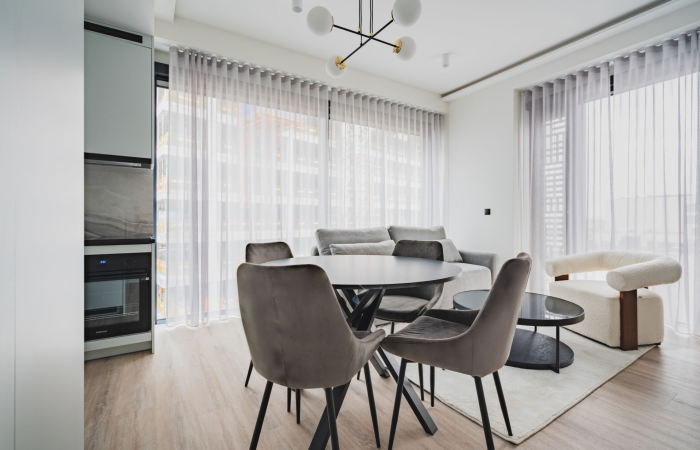 Apartament typu Deluxe z jedną sypialnią na 9.piętrze